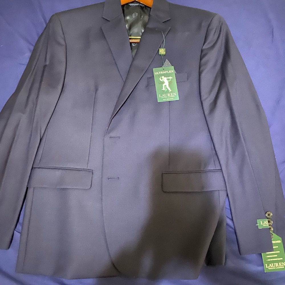 Navy blue Lauren suit jacket. Jacket only! NEW!